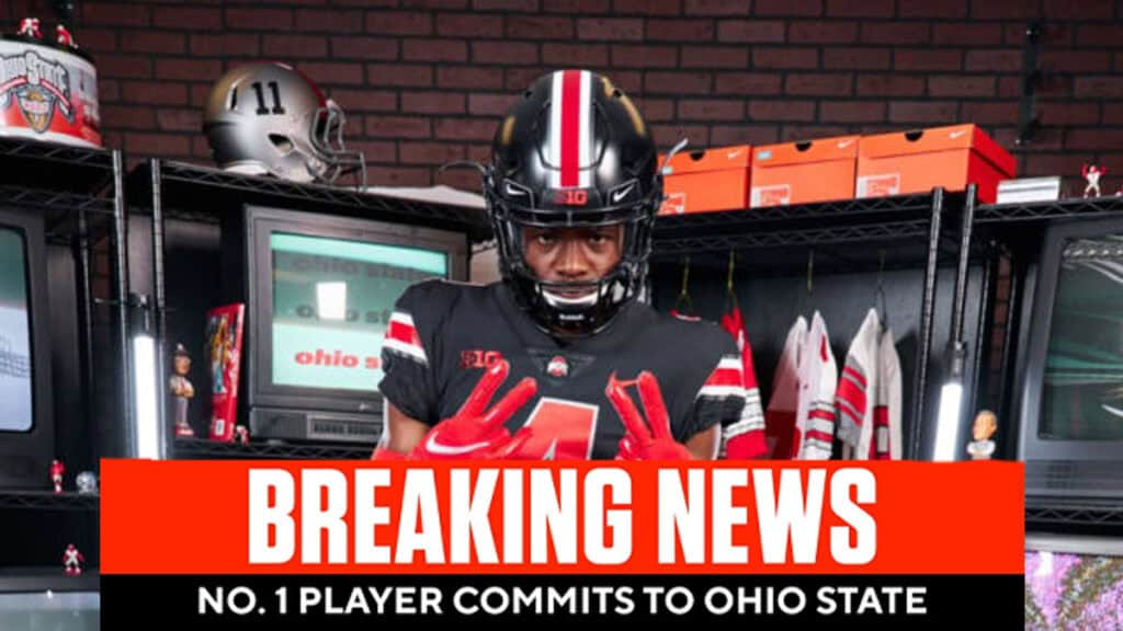 5-star WR and No. 1 recruit Jeremiah Smith signs with Ohio State