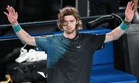 Andrey Rublev turns on power to knock out home favourite Alex de Minaur